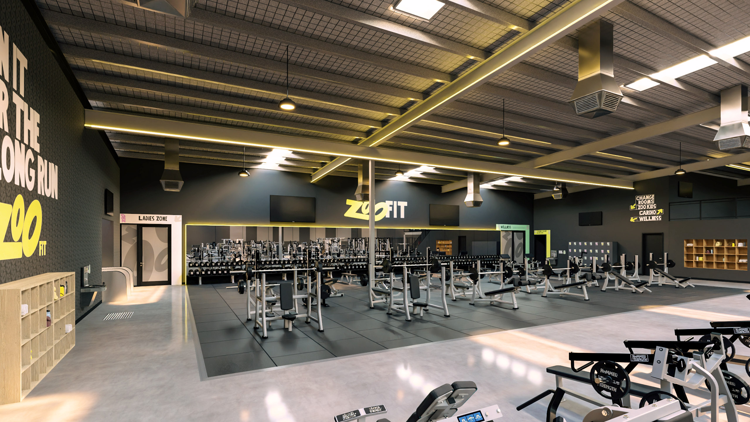 Mandurah gym render